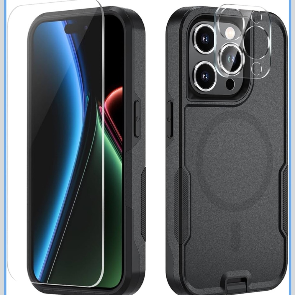 NWT   Xmon iPhone 15 pro case - Black